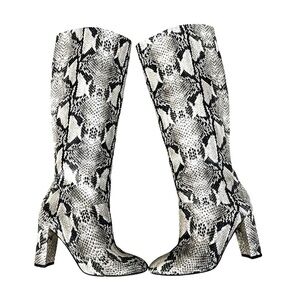 Cole Haan Snake Skin Boots Women Size 7